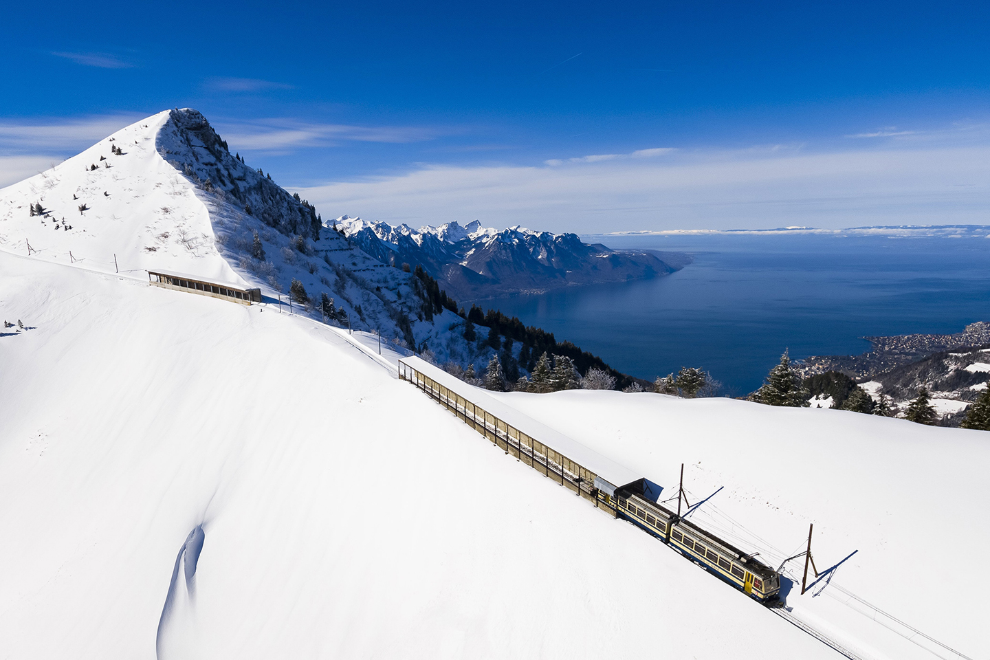 İSVİÇRE-FRANSA-ALMANYA (Alpler`de Kar ve Tren Keyfi ile)